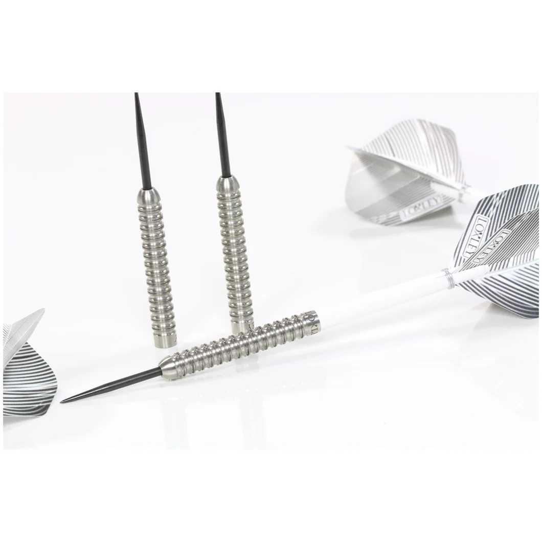 Loxley Featherweight Steel Tip Darts - Black - 18g - Image 3