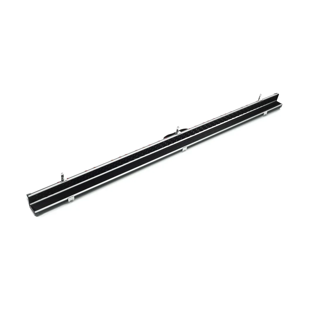 Peradon Halo Black Patch & Red Stitch 1 Piece Slim Snooker Cue Case - Image 4