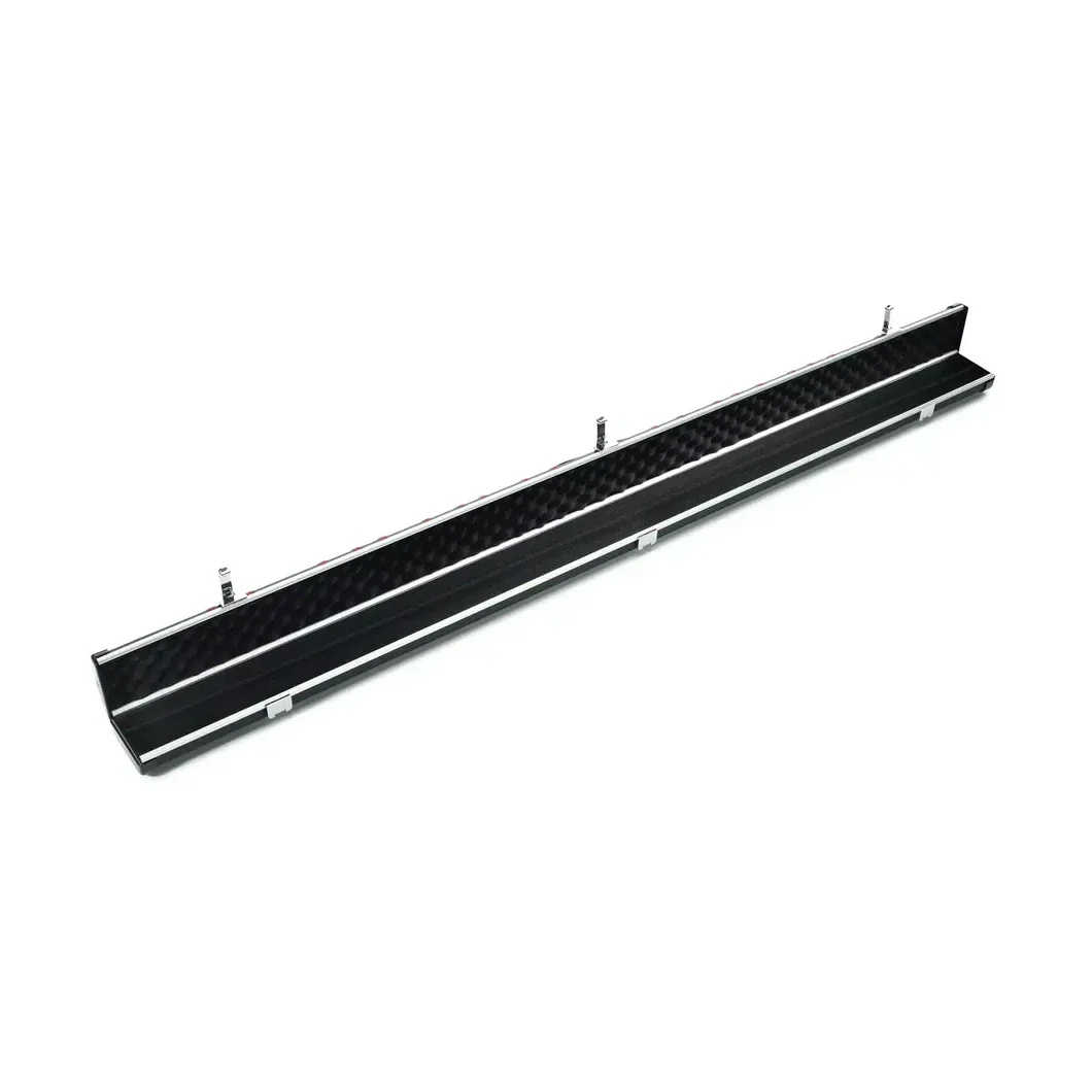 Peradon Halo Black Patch Red Stitch ¾ Snooker Cue Case - Image 5