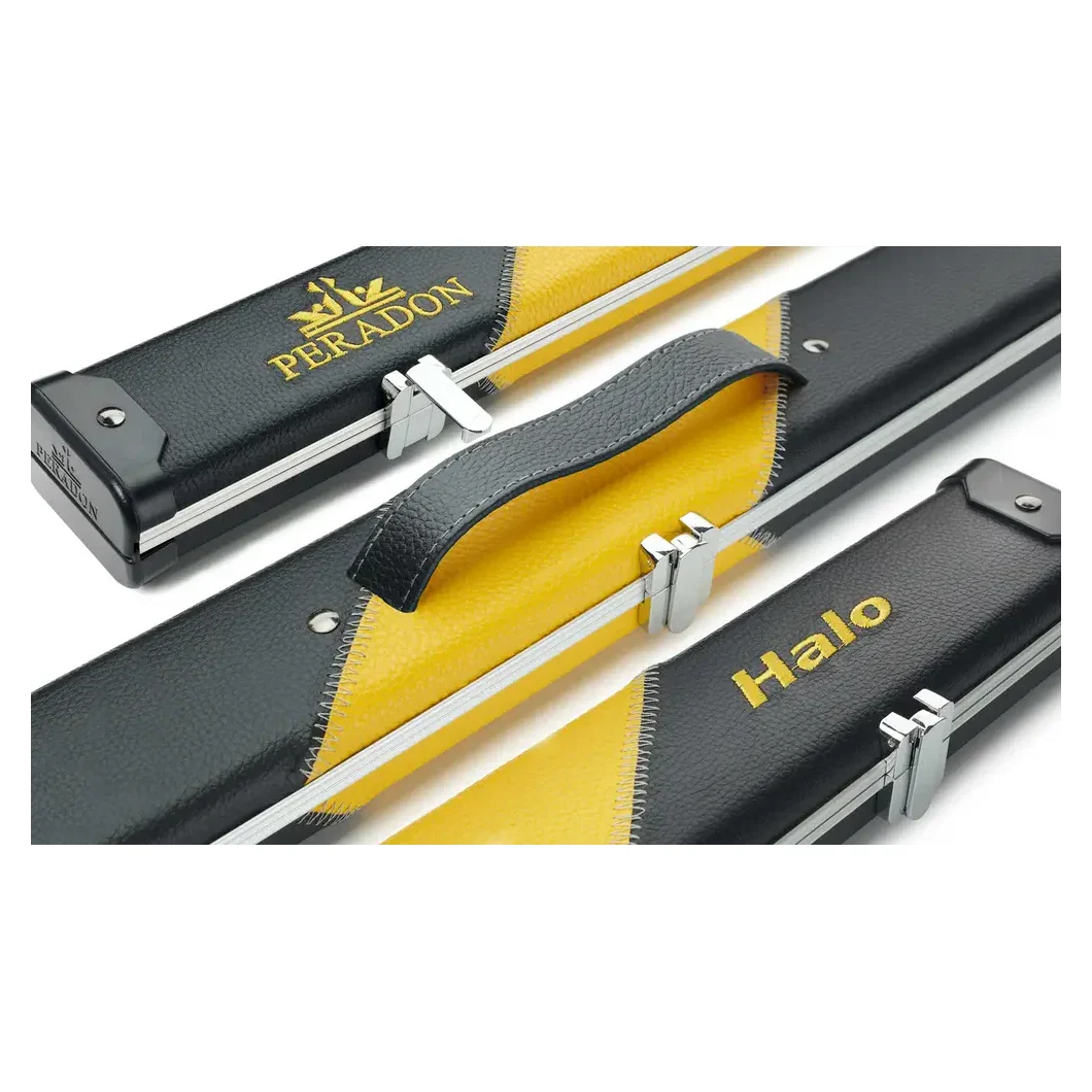 Peradon Halo Black & Yellow Stripe ¾ Snooker Cue Case - Image 11