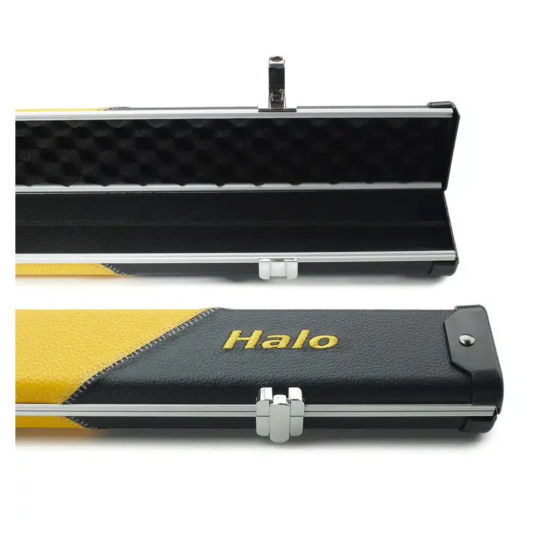 Peradon Halo Black & Yellow Stripe ¾ Snooker Cue Case - Image 8