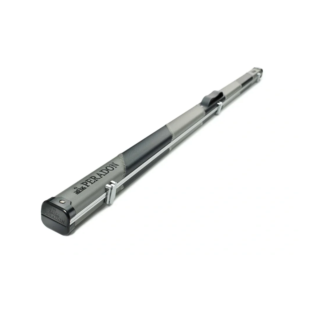 Peradon Halo Grey & Black Stripe 1 Piece Slim Snooker Cue Case - Image 13