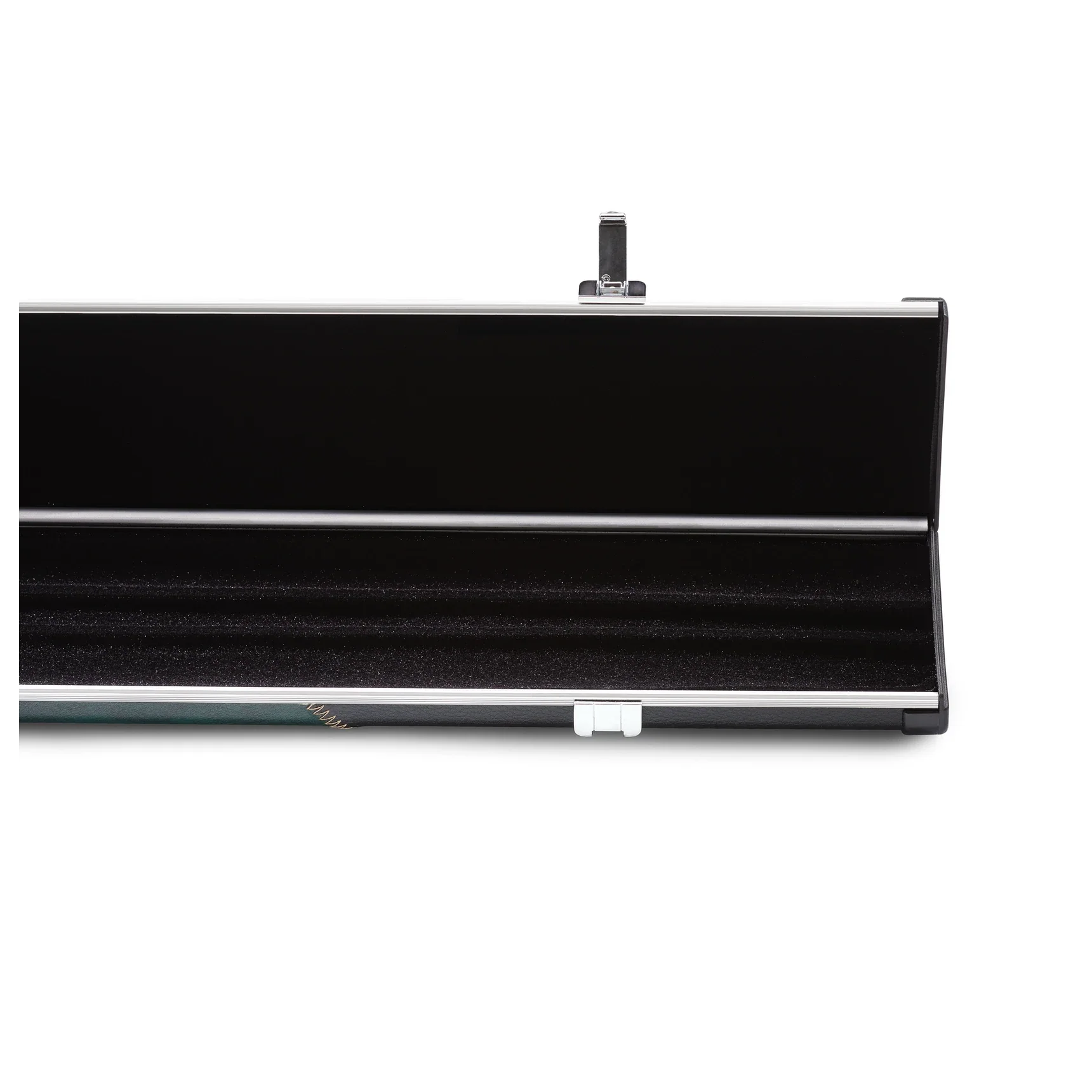 Peradon Halo Plus 1 Piece Black Green Stripe Extra Wide Cue Case - Image 2