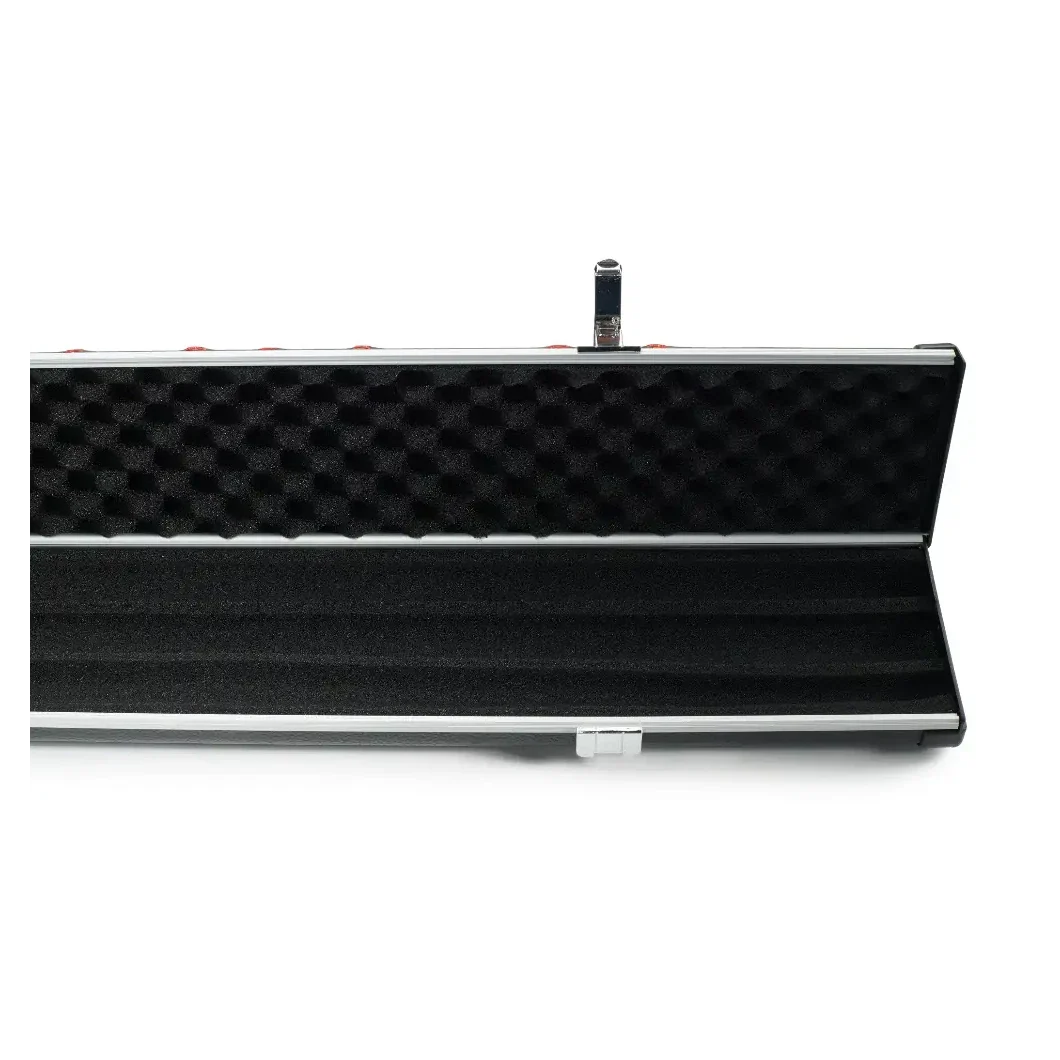 Peradon Halo Plus Black Patch & Red Stitch ¾ Jointed Extra Wide Snooker Cue Case - Image 2