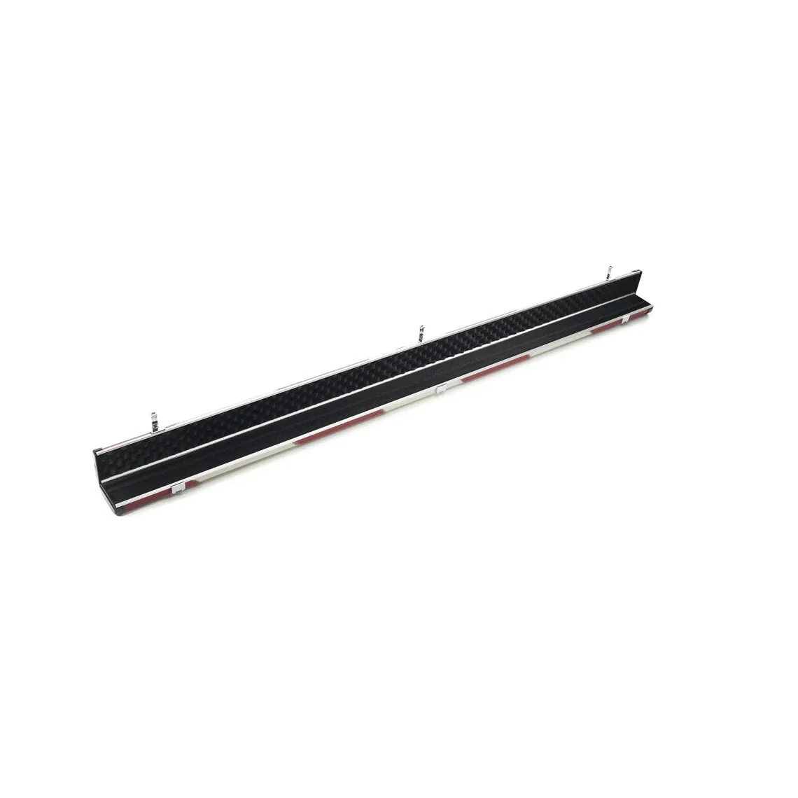 Peradon Halo Red & Cream Stripe 1 Piece Wide Snooker Cue Case - Image 4