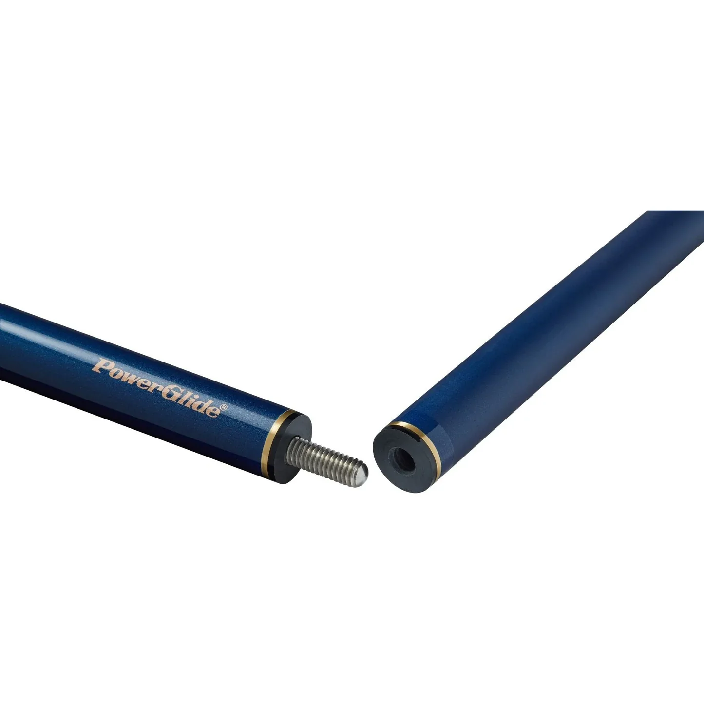 PowerGlide Aramid Blue/Rose Graphite Snooker Cue - Image 2
