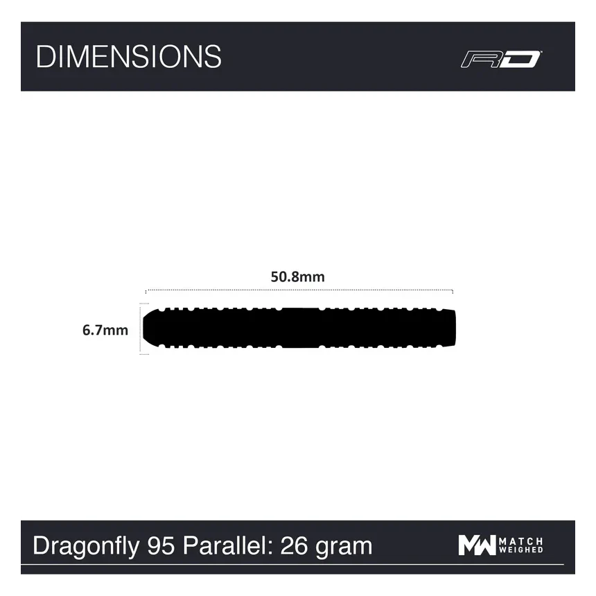 Red Dragon Dragonfly 95 Black Parallel 26g - Image 8