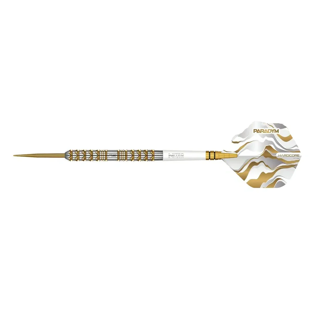 Red Dragon Paradym Parallel Gold & Silver 90% Tungsten Darts 24 gram