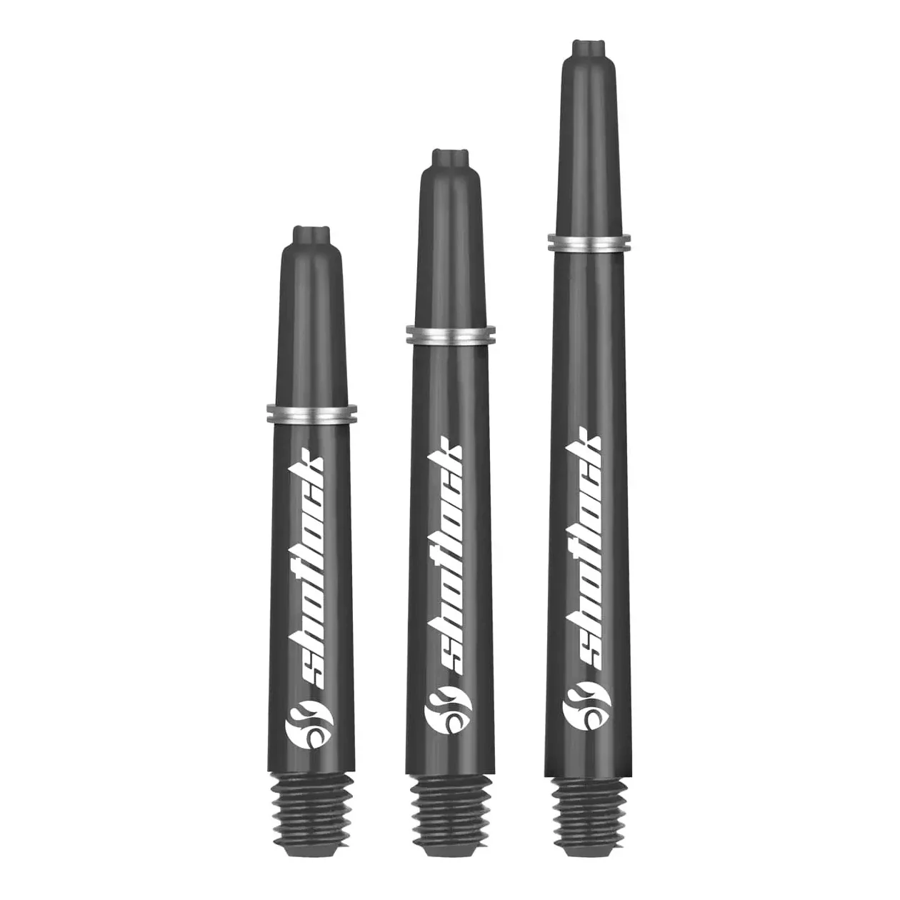 Shot Lock Dart Shaft Black - Short