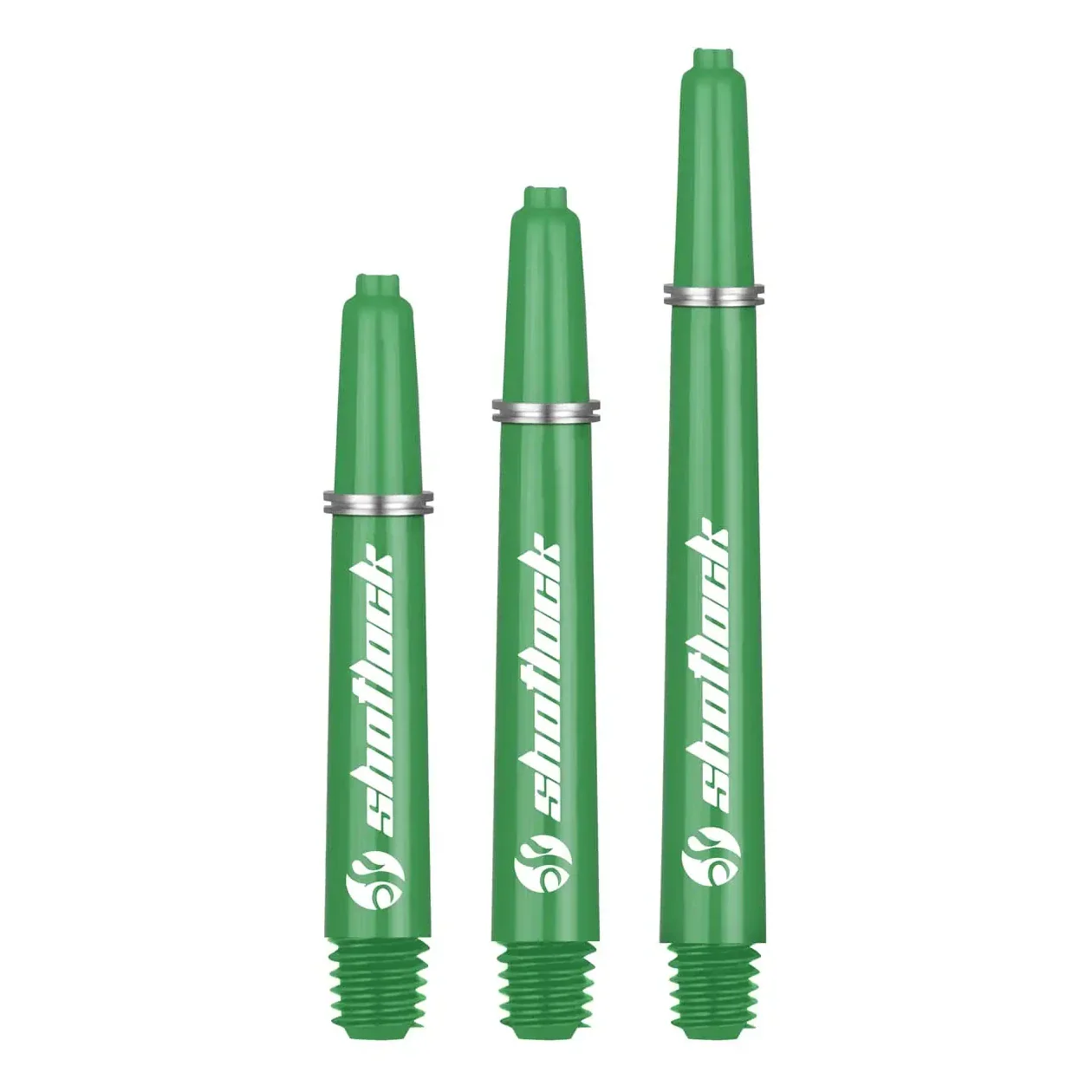 Shot Lock Dart Shaft Green - Short