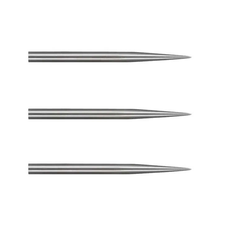 Shot Silver 45mm Steel Tip Dart Points