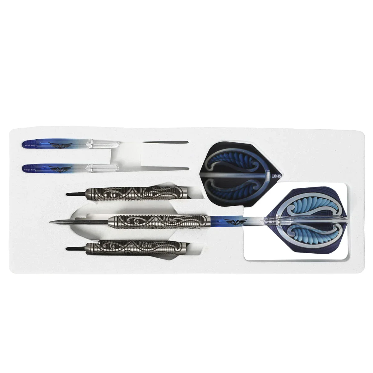 Shot Warrior Tipu 21g 80% Tungsten Steel Tip Darts - Image 4