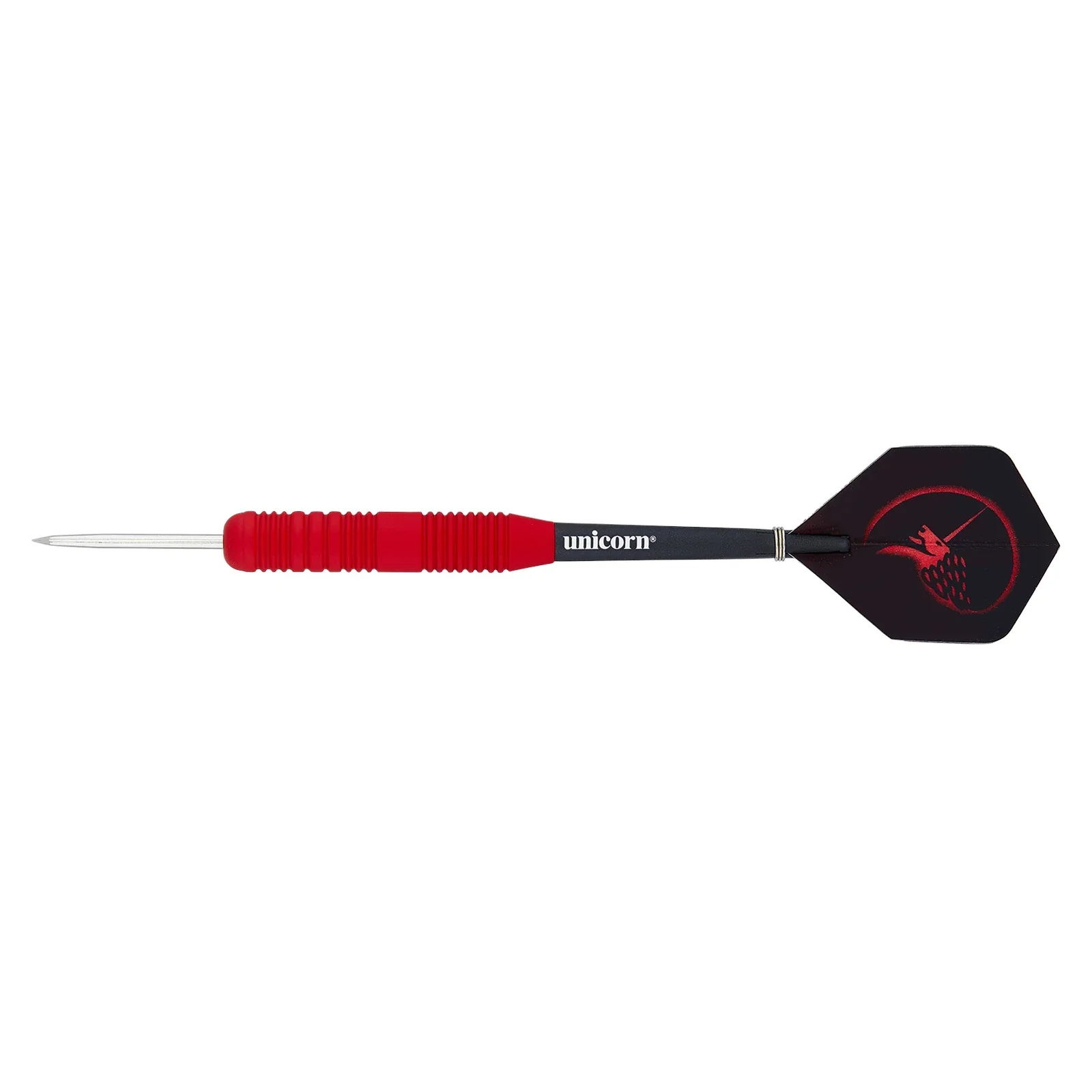 Unicorn Core Plus Rubberised Red 23g Darts