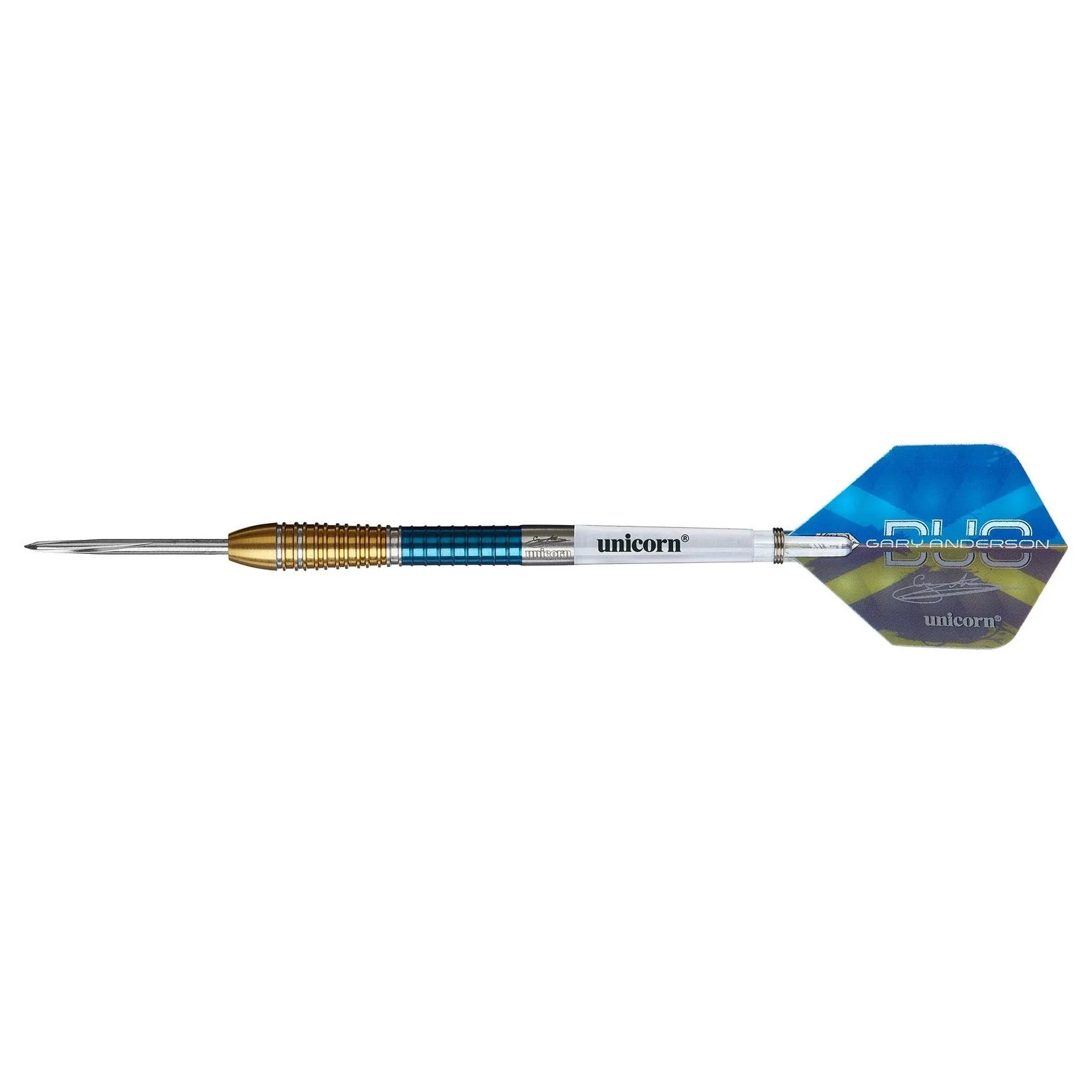 Unicorn Gary Anderson DUO Phase Six 90% Tungsten 24g Darts