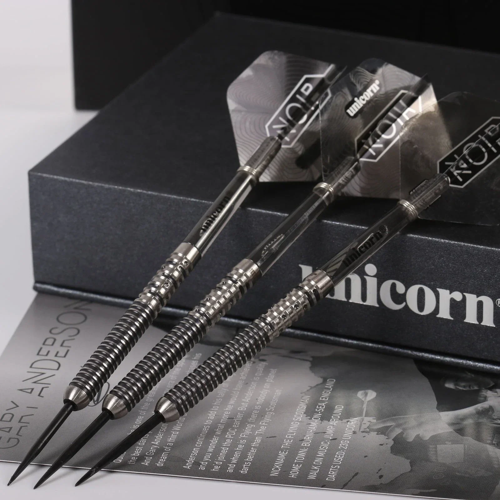 Unicorn Gary Anderson Noir Phase 5 21g Darts - Image 6