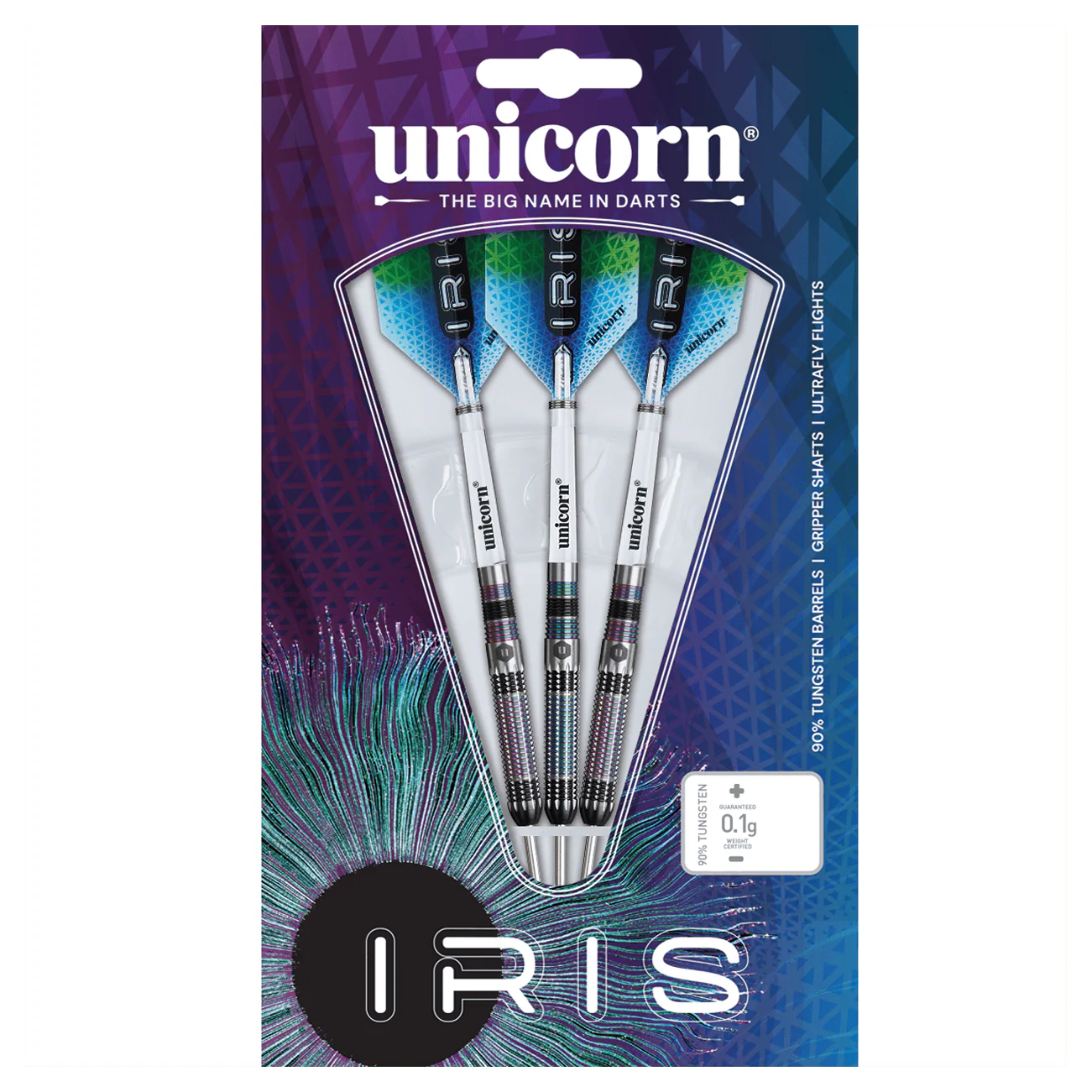 Unicorn Iris 90% Tungsten 24g Darts - Image 5