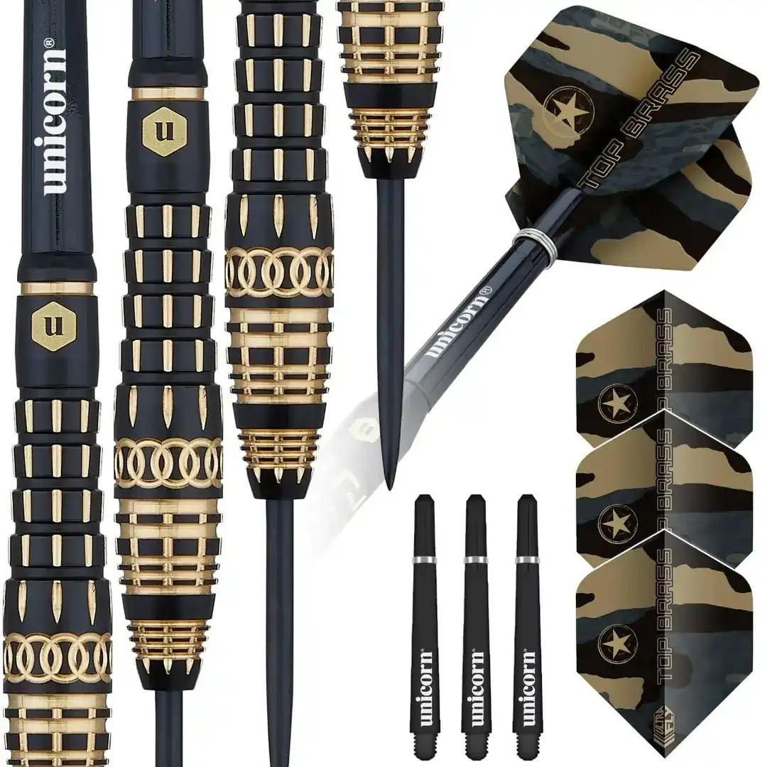 Unicorn Top Brass Style 4 20g Darts - Image 6