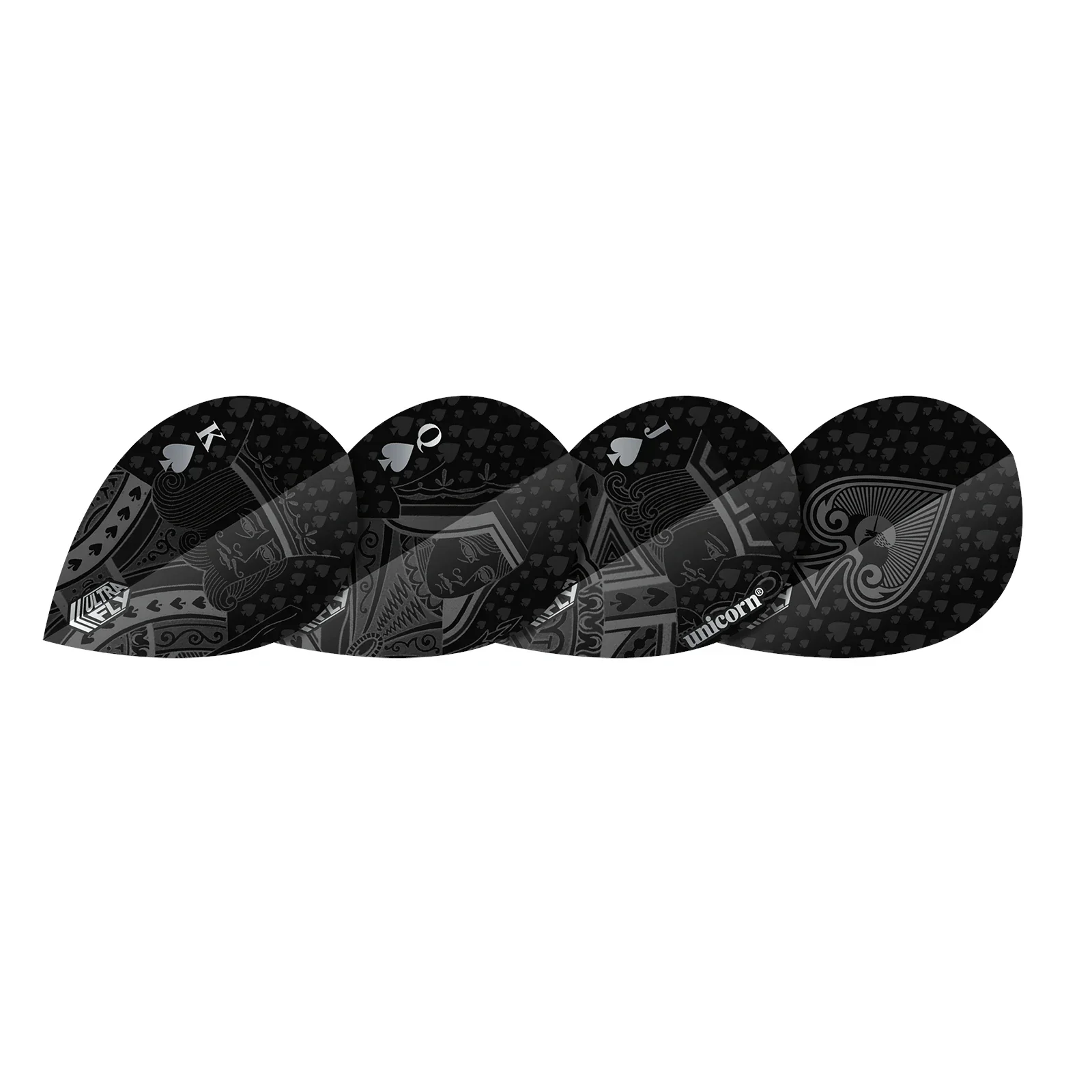 Unicorn ULTRAFLY Royal Flush Black Xtra Flights