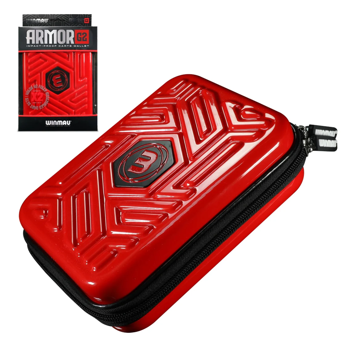Winmau Armor G2 Dart Wallet - Red - Image 2