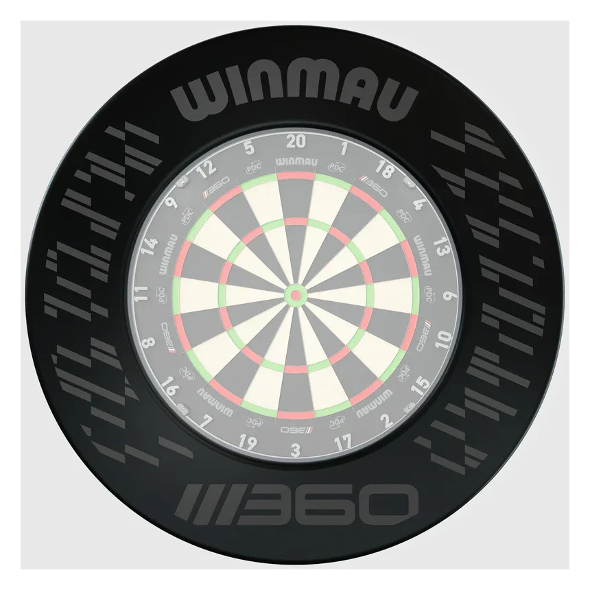 Winmau Blade 360 Dartboard Surround - Black - Image 2