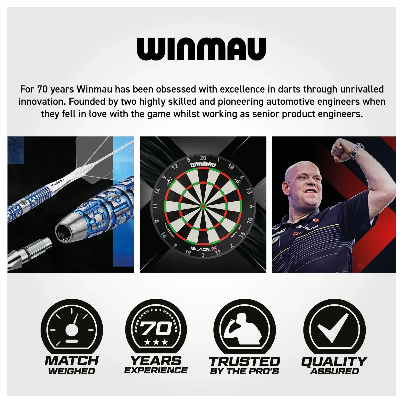 Winmau Blade X Soft Feel Dart Mat - Image 6