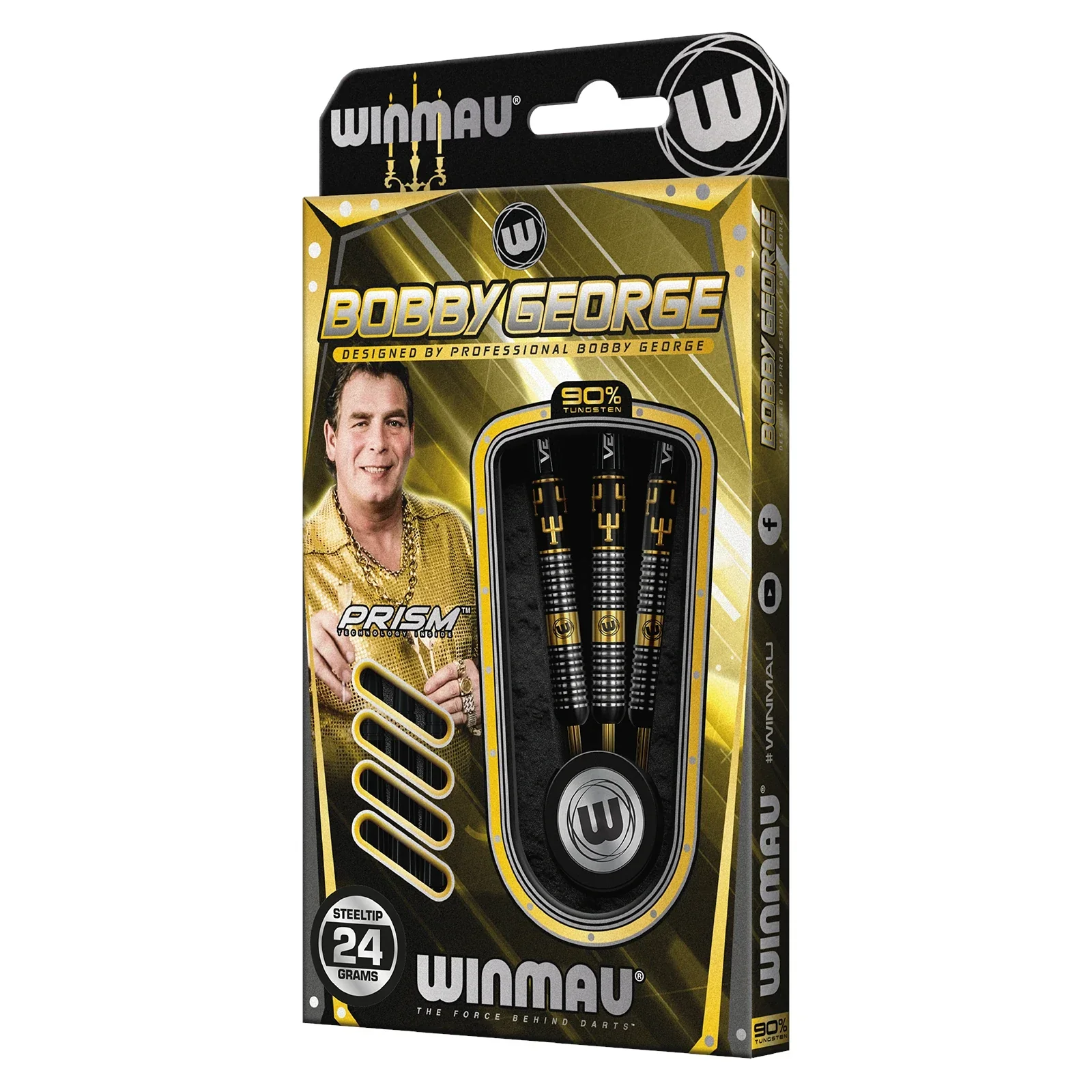Winmau Bobby George Special Edition 24g Darts - Image 3