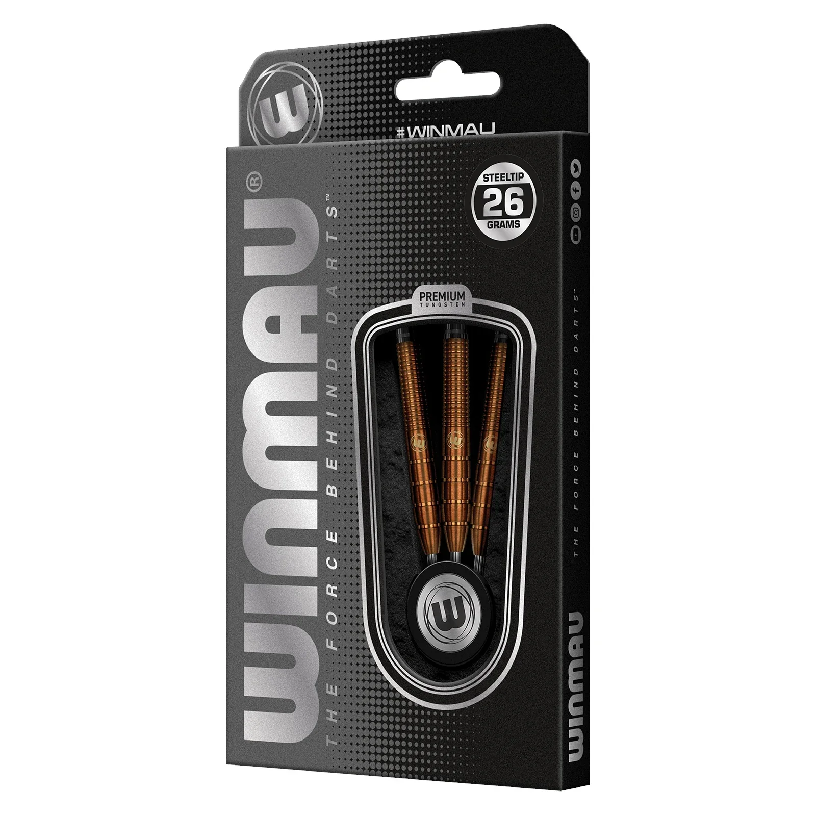 Winmau Darren Herewini 24g Darts - Image 3