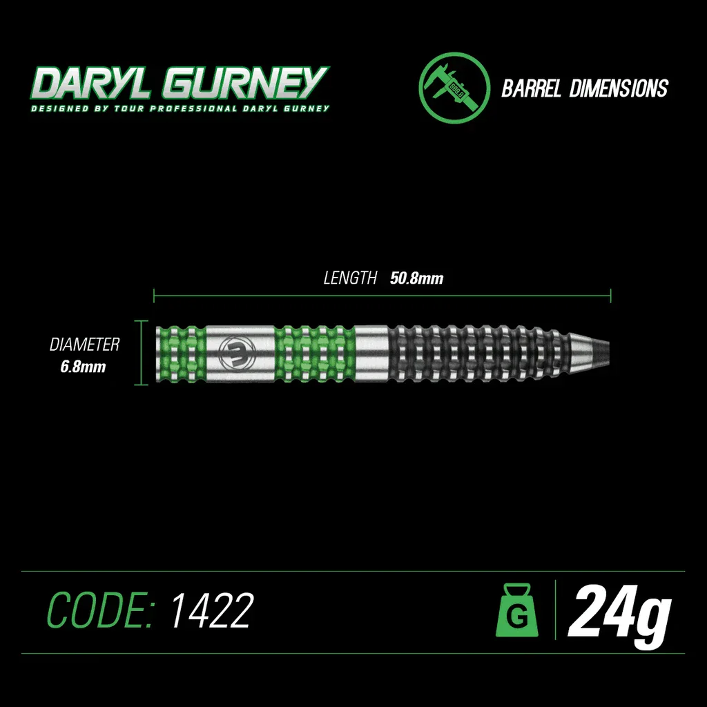 Winmau Daryl Gurney 26g Special Edition Darts - Image 2