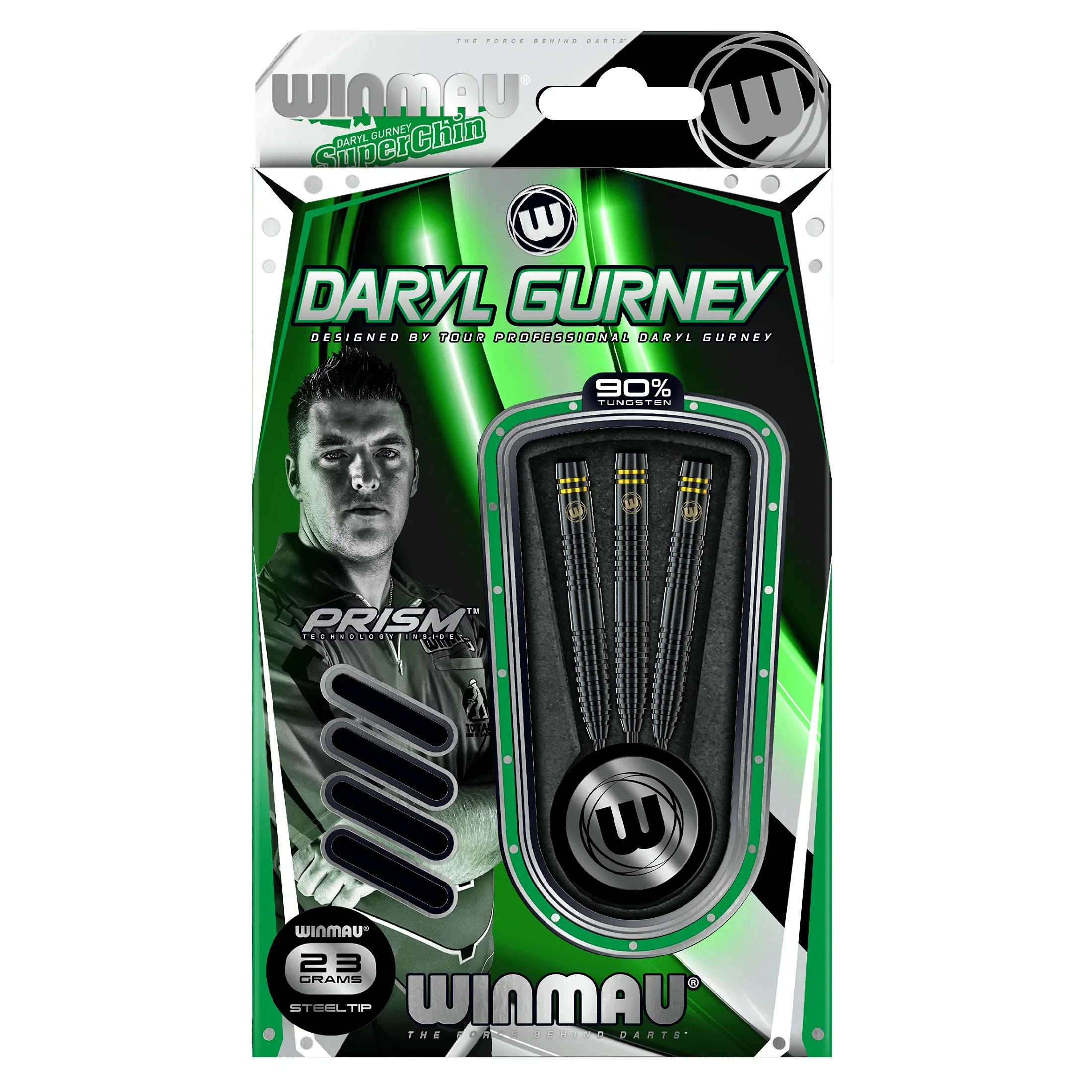 Winmau Daryl Gurney Black Edition 23g Darts - Image 3