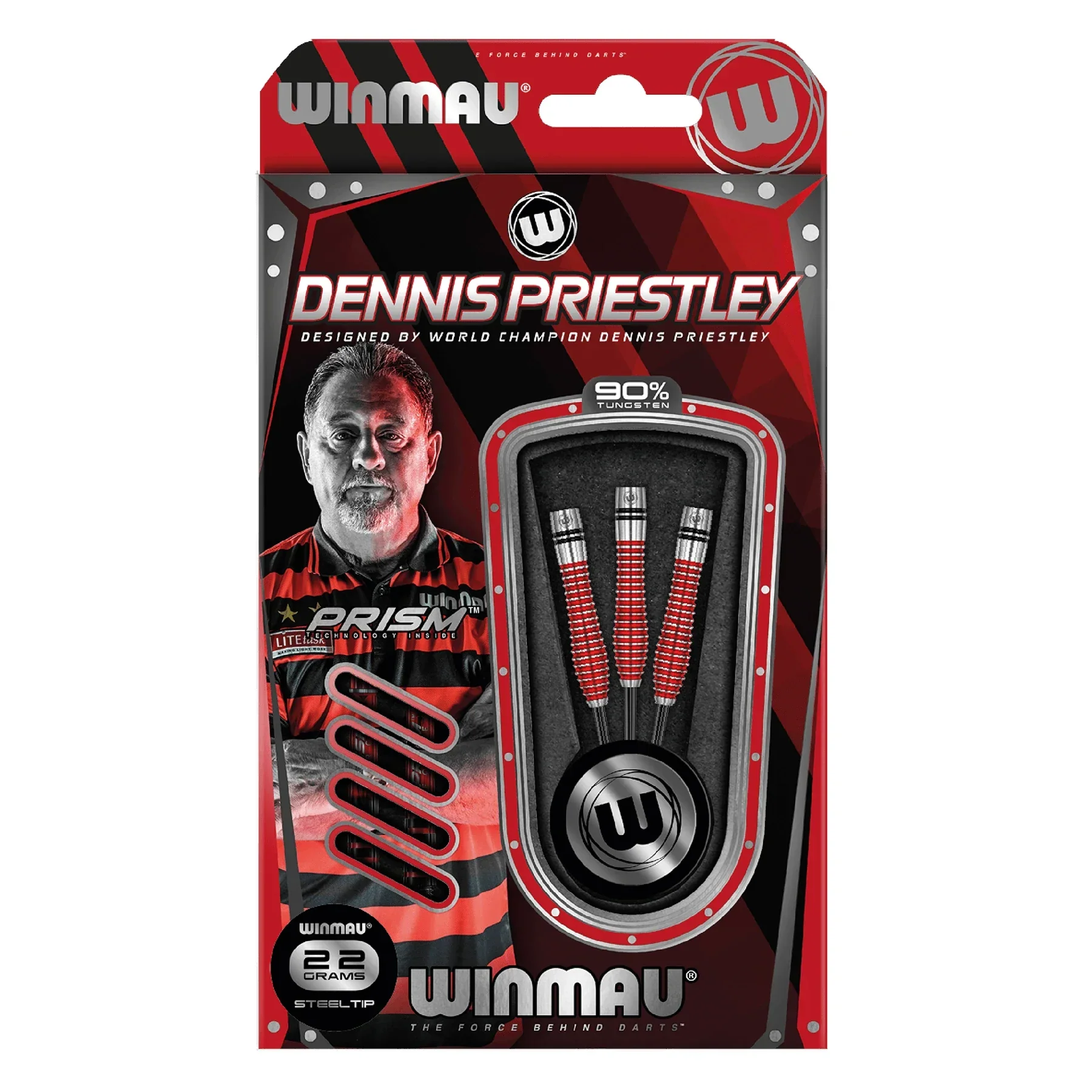 Winmau Dennis Priestley SE 26g Darts - Image 3