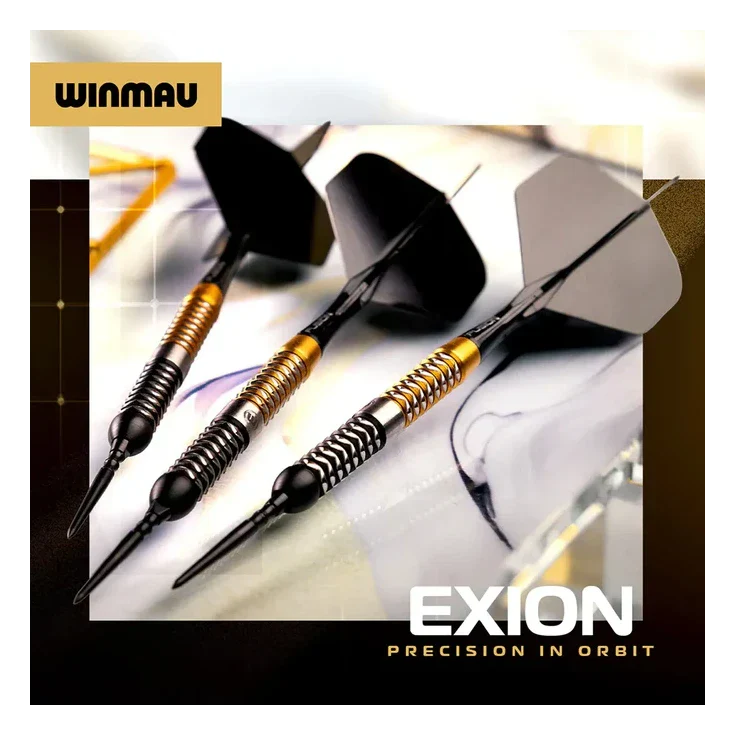 Winmau Exion Parallel 90% Tungsten Steel Tip Darts - 24g - Image 9
