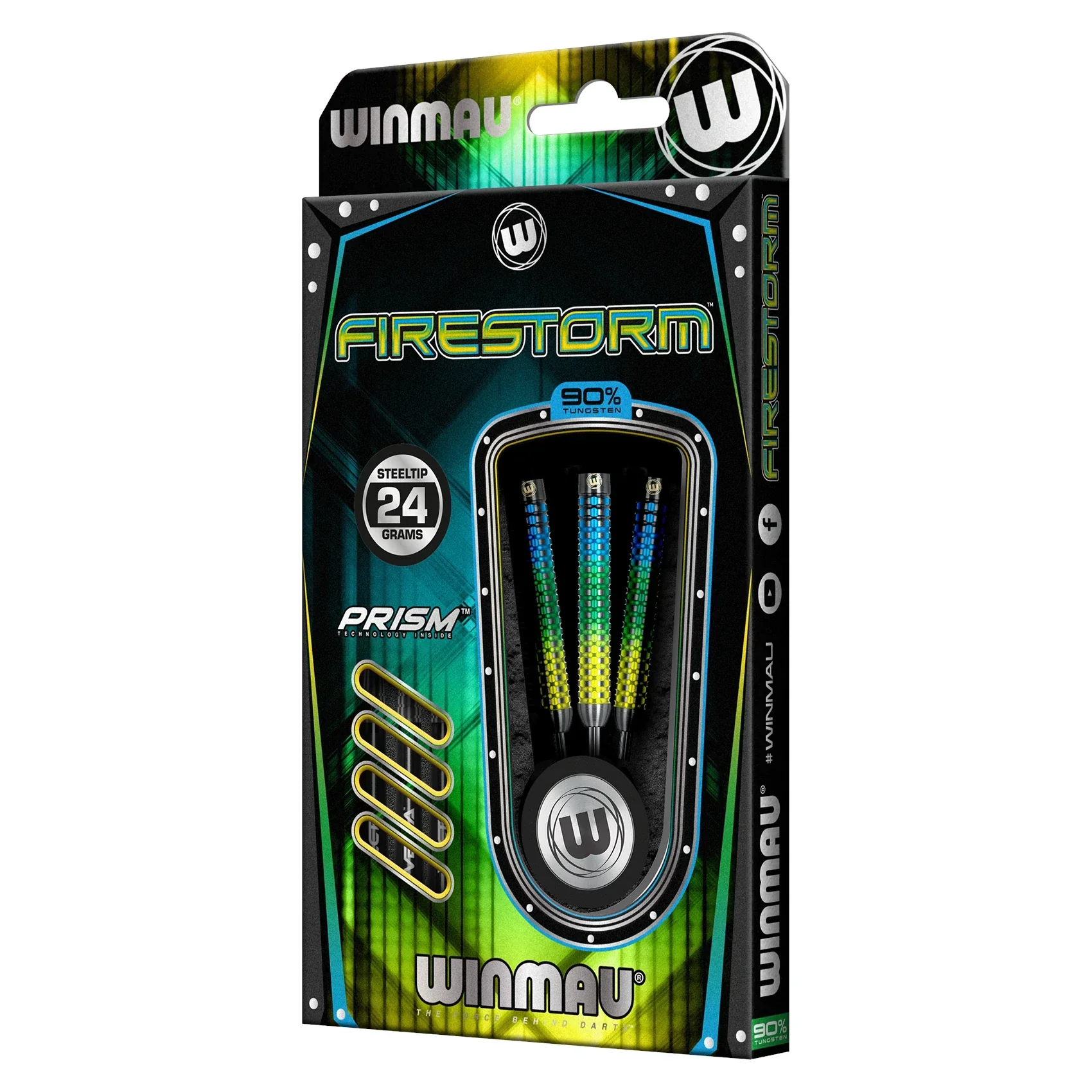 Winmau Firestorm 23g Darts - Image 2