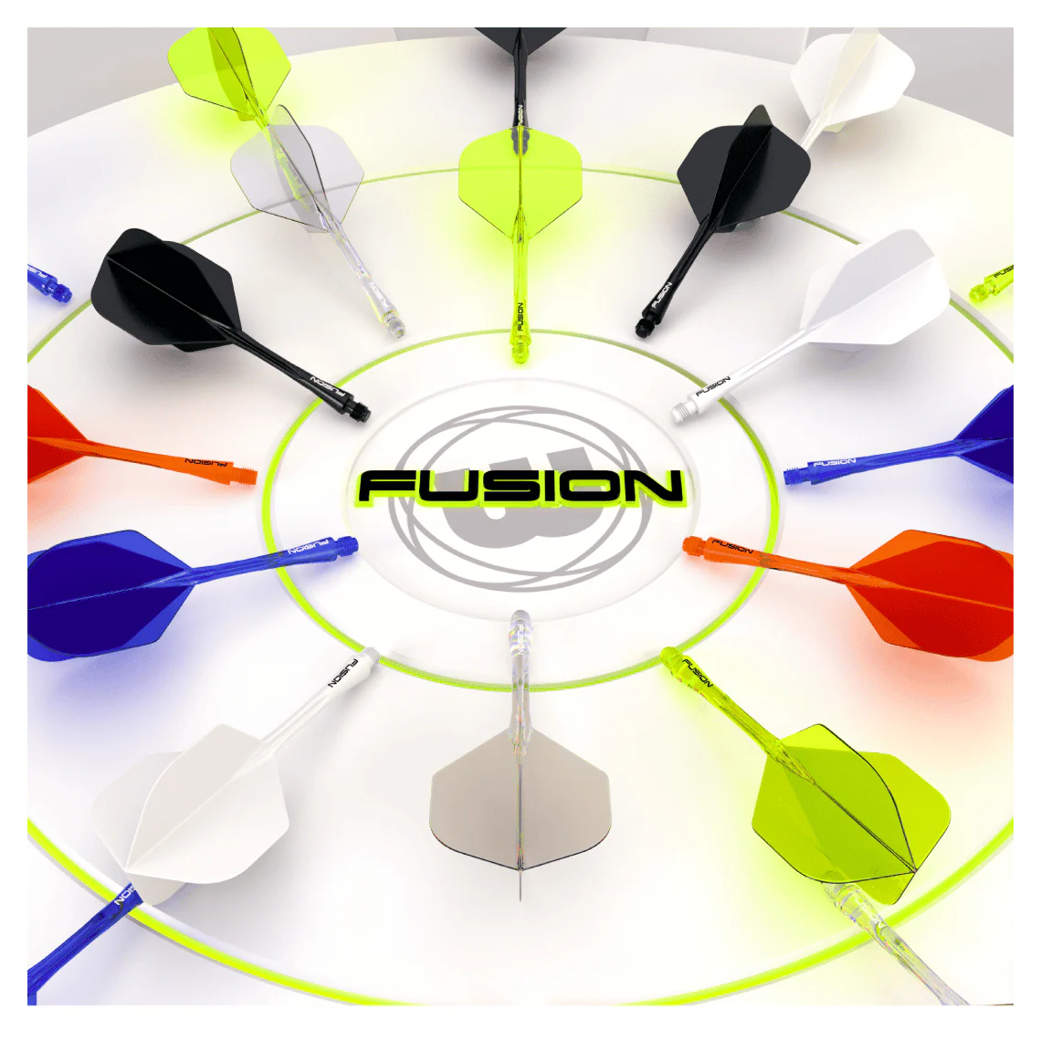 Winmau Fusion Flight & Shaft Medium #2 - Purple - Image 6