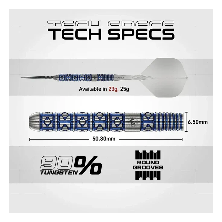Winmau Lunaris Parallel 90% Tungsten Steel Dart - 23g - Image 5