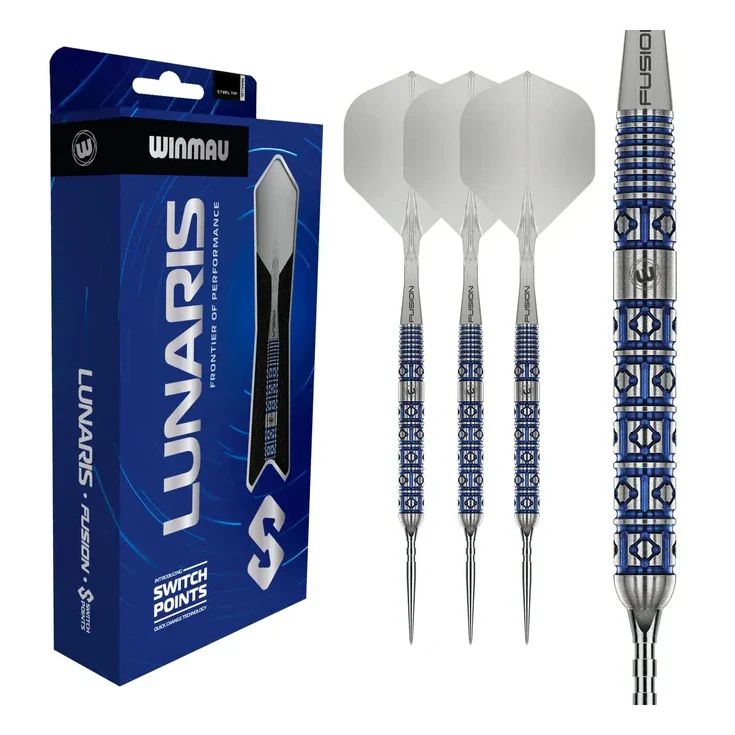 Winmau Lunaris Parallel 90% Tungsten Steel Dart - 23g - Image 6