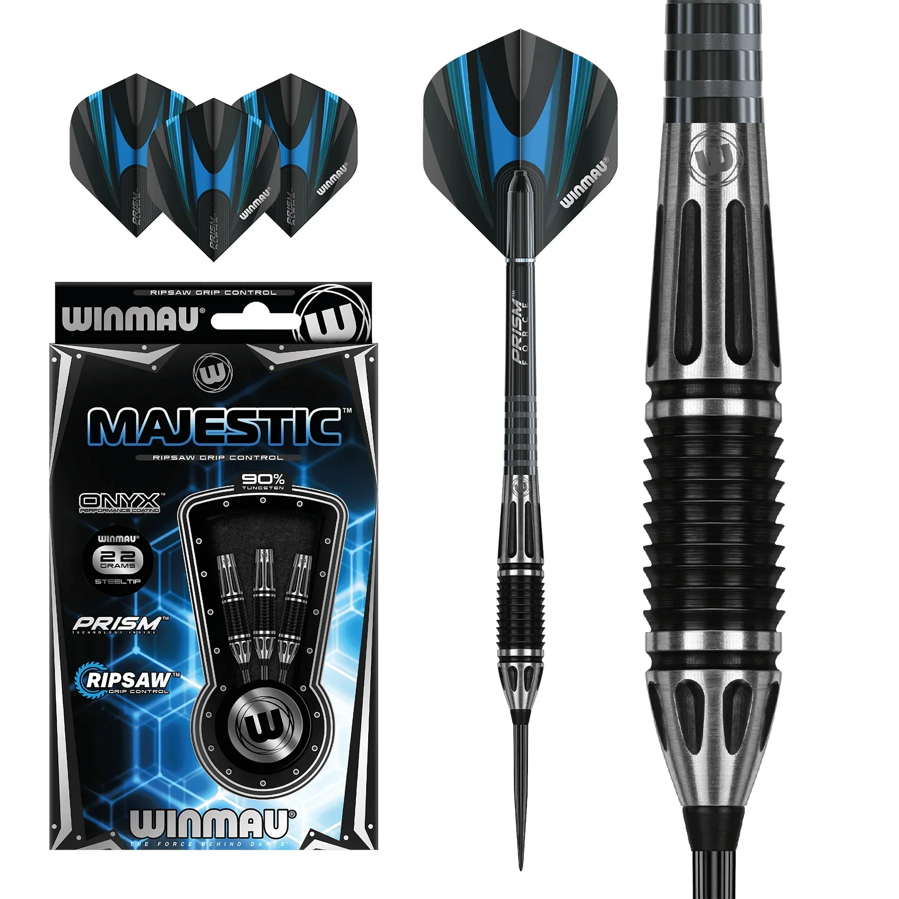 Winmau Majestic 22g Darts - Image 3