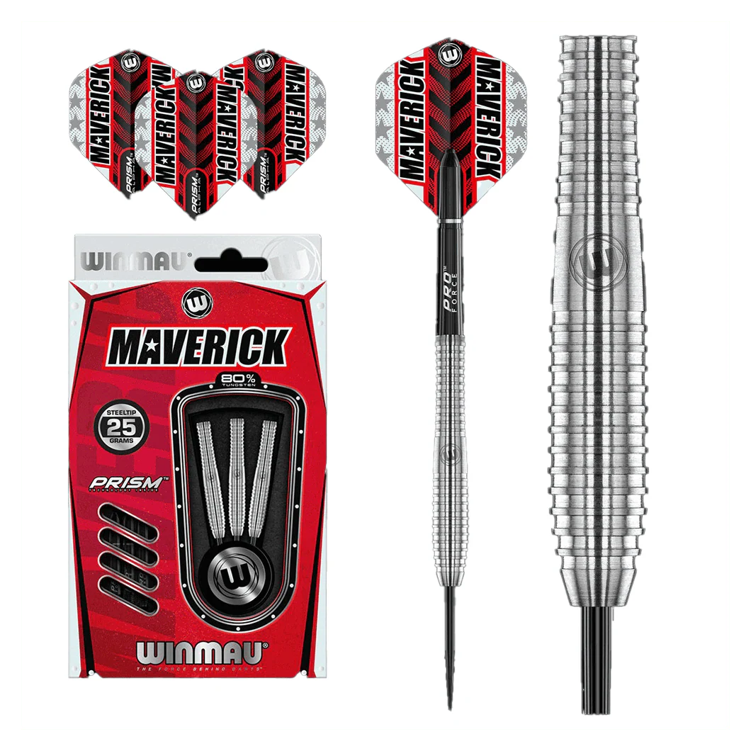 Winmau Maverick 80% Tungsten 23g Darts - Image 2