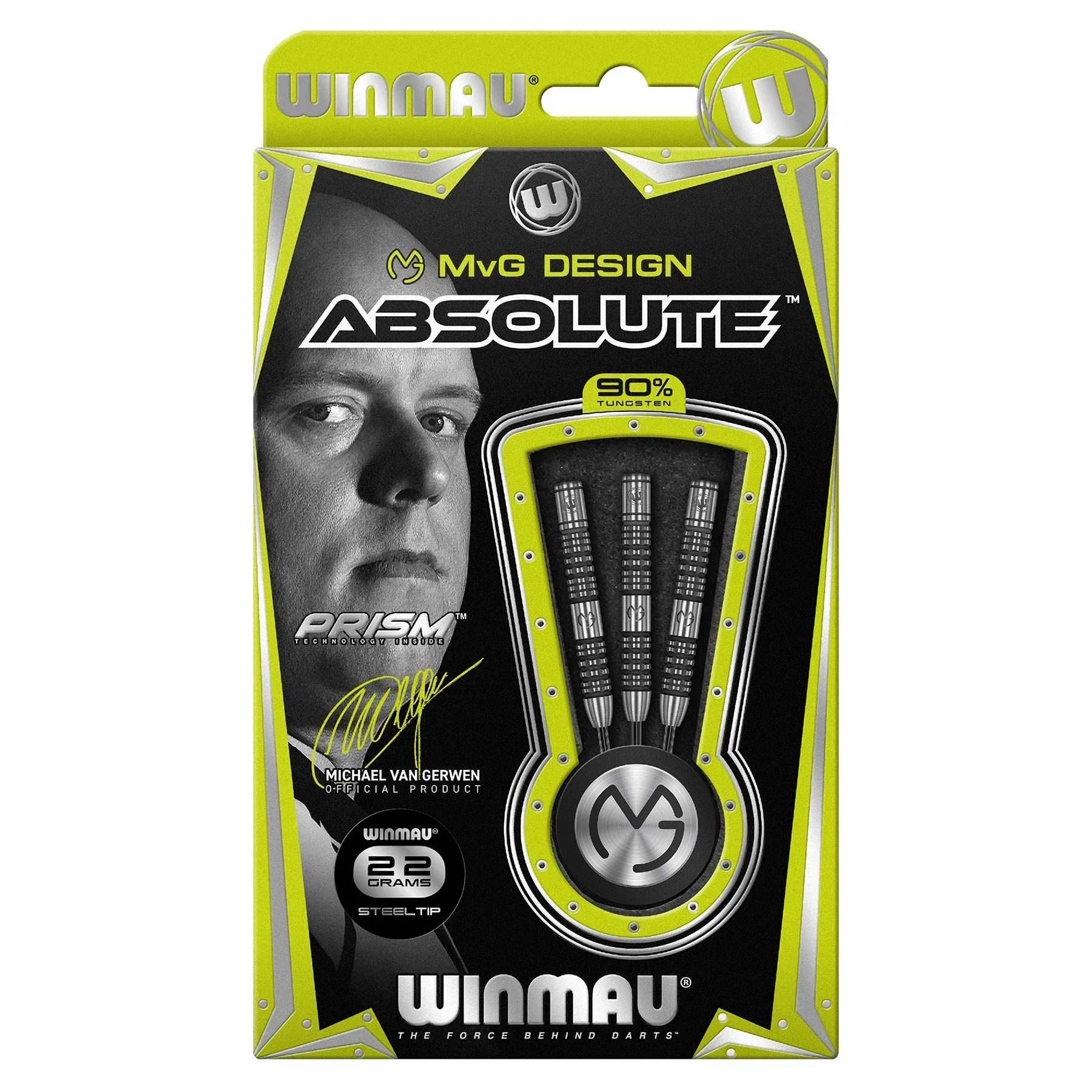 Winmau MvG Michael Van Gerwen Absolute 24g Darts - Image 2