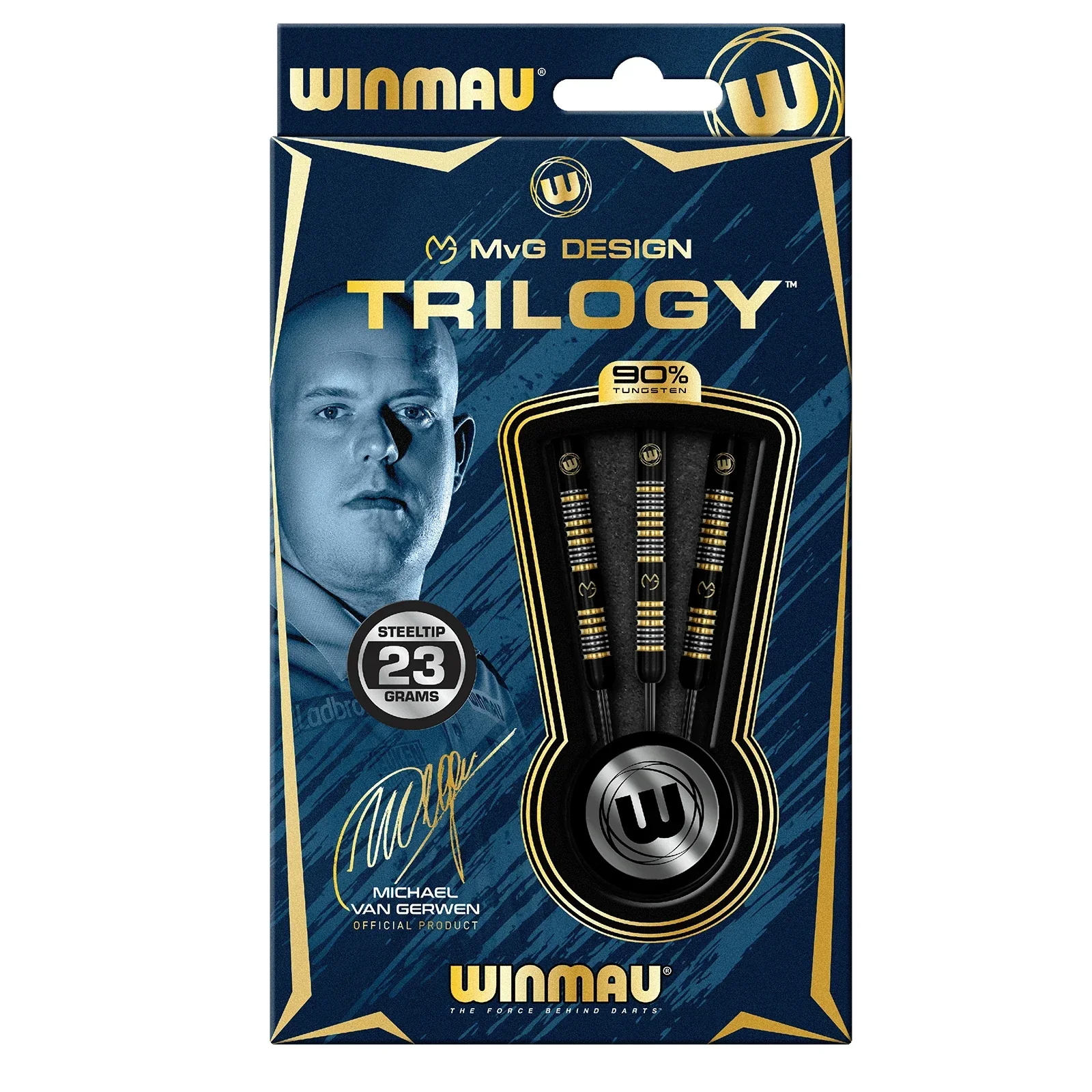 Winmau MvG Michael Van Gerwen Trilogy 23g Darts - Image 2