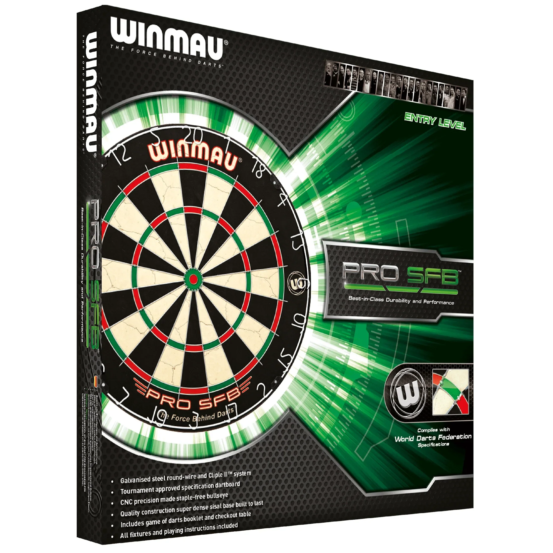 Winmau PRO SFB Bristle Dartboard - Image 4