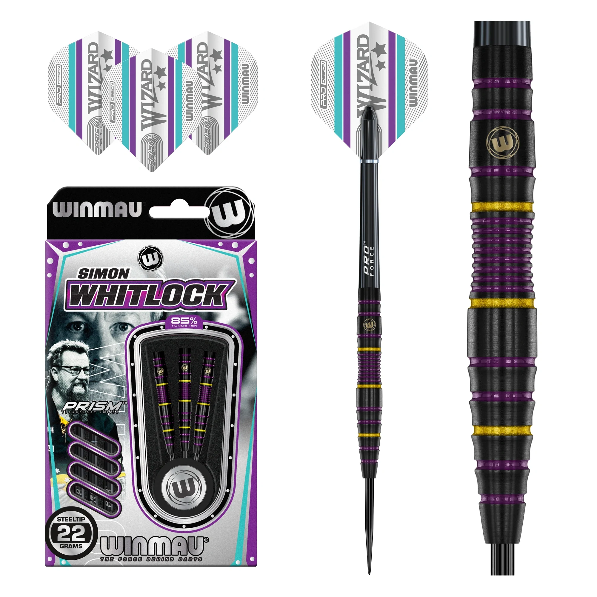 Winmau Simon Whitlock 85% Tungsten Darts 22G - Image 4