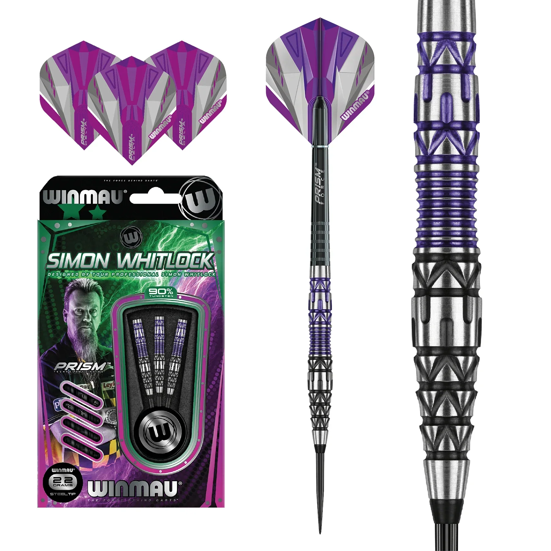 Winmau Simon Whitlock SE 22g Darts - Image 3