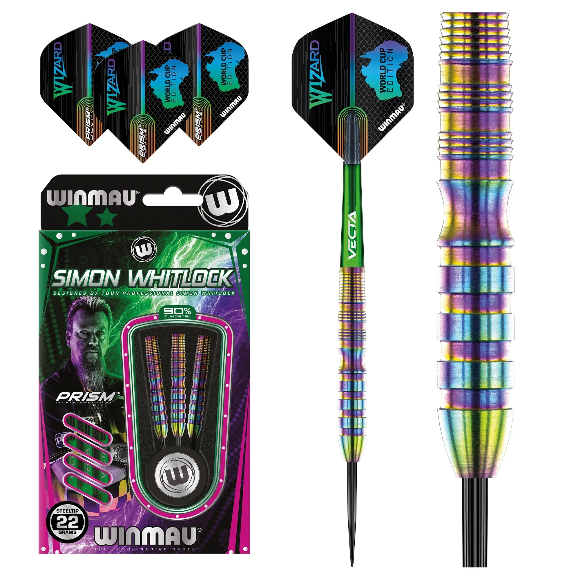 Winmau Simon Whitlock World Cup 24g Darts - Image 2