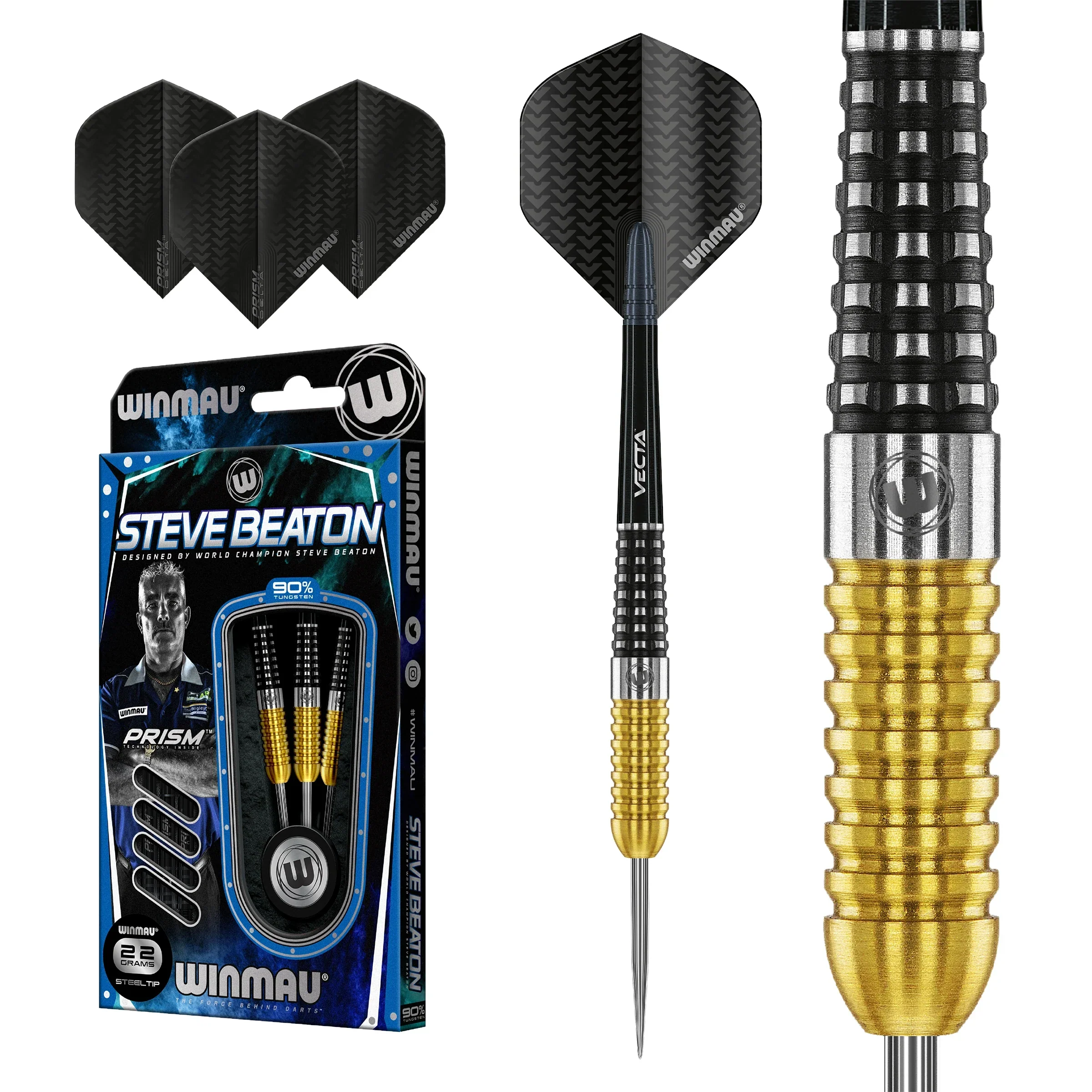 Winmau Steve Beaton 22g Special Edition Darts - Image 3