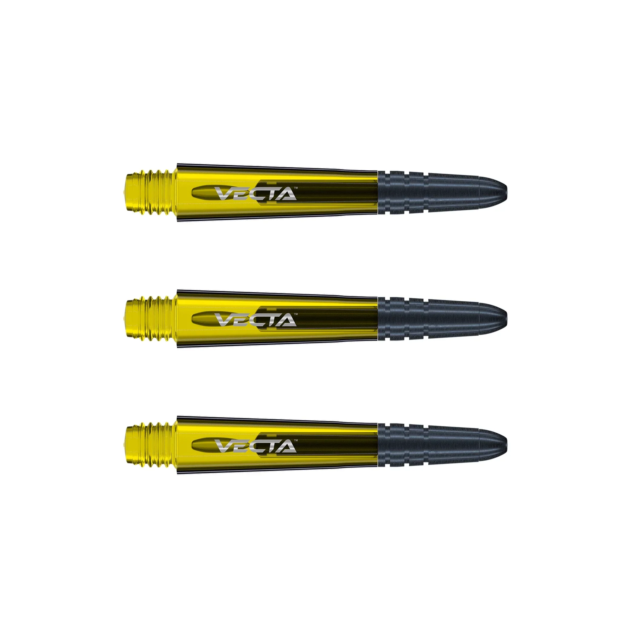 Winmau Vecta Short Yellow Polycarbonate Dart Stems